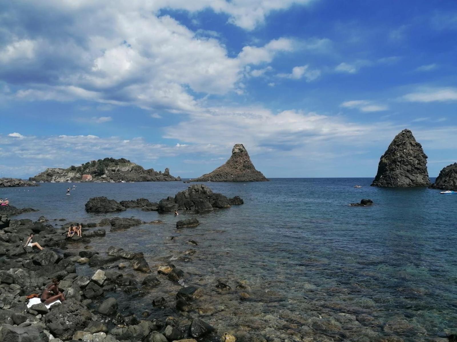 Apartmán Terrazza Faraglioni Aci Trezza Exteriér fotografie